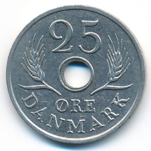 Дания, 25 эре (1966 г.)