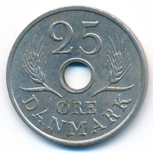 Дания, 25 эре (1966 г.)