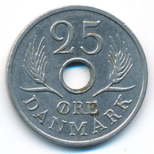 Дания, 25 эре (1967 г.)