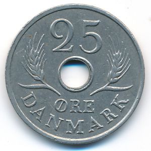 Дания, 25 эре (1967 г.)