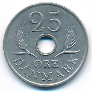 Дания, 25 эре (1968 г.)