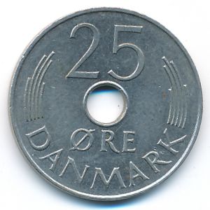 Дания, 25 эре (1975 г.)