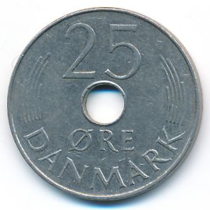 Дания, 25 эре (1976 г.)