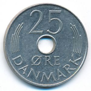 Дания, 25 эре (1976 г.)