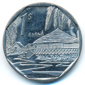 Куба, 1 песо (1998 г.)