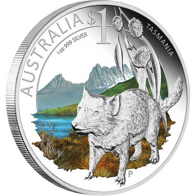 Australia, 1 dollar, 2010