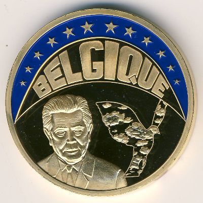 Belgium., 1 ecu, 1994