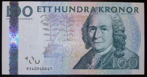Sweden, 100 крон, 2009