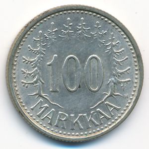 Финляндия, 100 марок (1957 г.)