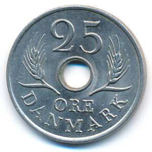 Дания, 25 эре (1968 г.)