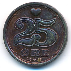 Дания, 25 эре (1996 г.)