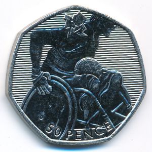 Great Britain, 50 pence, 2011