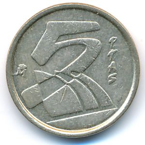 Испания, 5 песет (1990 г.)