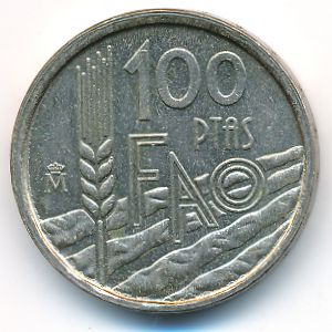 Испания, 100 песет (1995 г.)