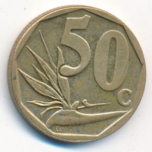 ЮАР, 50 центов (2008 г.)