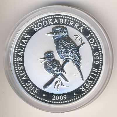 Australia, 1 dollar, 2009