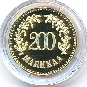 Финляндия., 200 марок (1926 г.)
