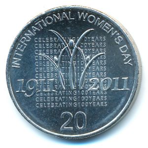 Australia, 20 cents, 2011