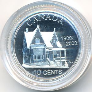 Canada, 10 центов, 