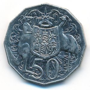 Australia, 50 cents, 2010