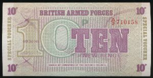 Great Britain, 10 новых пенсов, 1972