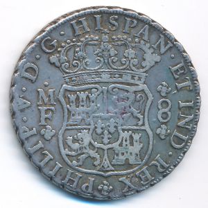 Испания, 8 реалов (1737 г.)