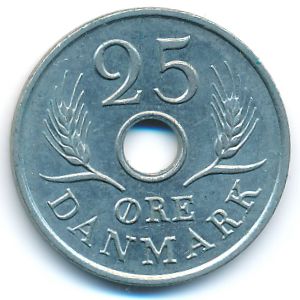 Дания, 25 эре (1968 г.)