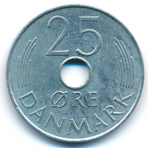 Дания, 25 эре (1976 г.)