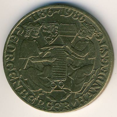 Austria, 20 schilling, 1986–1991