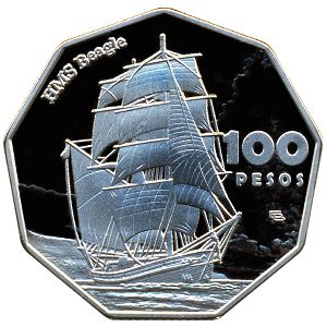 Tierra del Fuego., 100 pesos, 2023