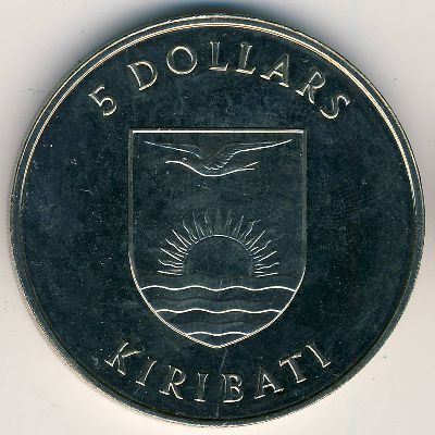 Кирибати, 5 долларов (1982 г.)