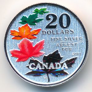 Canada, 20 долларов, 