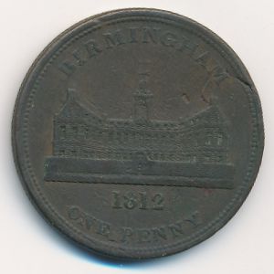 Great Britain, 1 пенни, 1812
