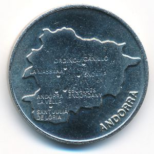 Андорра, 50 сентим (2008 г.)
