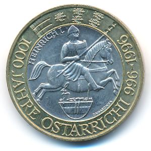 Австрия, 50 шиллингов (1996 г.)