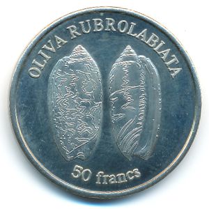 Wallis and Futuna., 50 francs, 2011