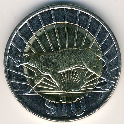 Uruguay, 10 pesos, 2011–2015