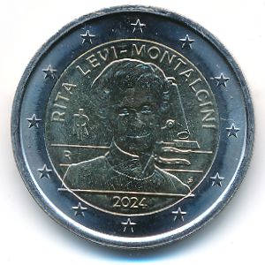 Italy, 2 евро, 2024