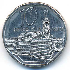 Куба, 10 сентаво (1996 г.)