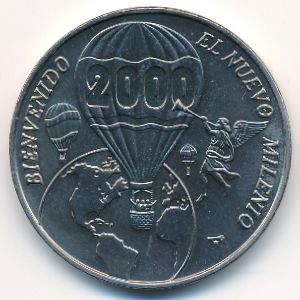 Cuba, 1 peso, 2000
