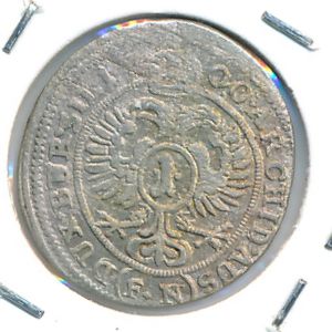 Австрия, 1 крейцер (1700 г.)
