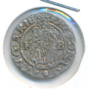 Hungary, 1 denar, 1553