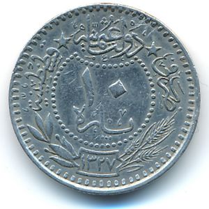 Turkey, 10 para, 1910