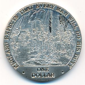 Cook Islands, 1 dollar, 2007