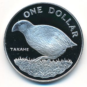 Новая Зеландия, 1 доллар (1982 г.)