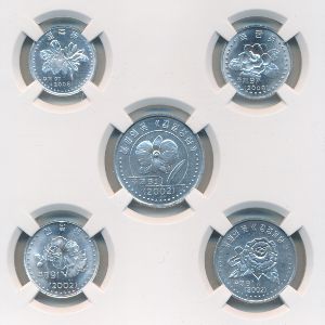 North Korea, Набор монет