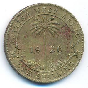Британская Западная Африка, 1 шиллинг (1926 г.)