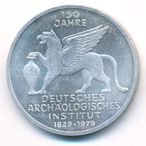 West Germany, 5 mark, 1979