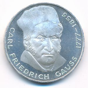 West Germany, 5 mark, 1977