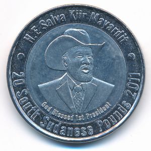 South Sudan., 20 pounds, 2011